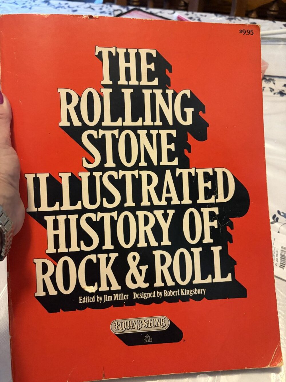 The Rolling Stone Illustrated History of Rock & Roll by Jim Miller Book